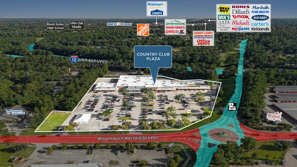 803-865 Brownswitch Rd, Slidell, LA à vendre - Photo du bâtiment - Image 3 de 6