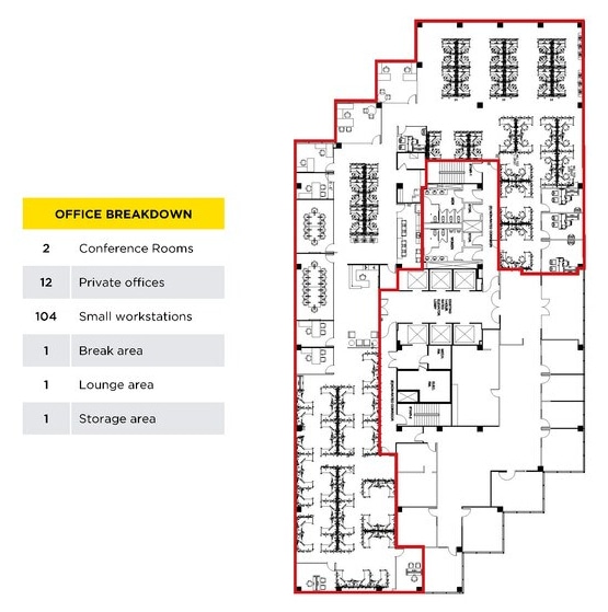 611 Anton Blvd, Costa Mesa, CA for lease Floor Plan- Image 1 of 1