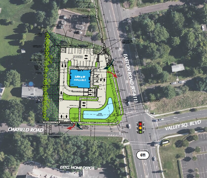 Route 611 & Valley Square Blvd, Warrington, PA à louer Photo principale- Image 1 de 2