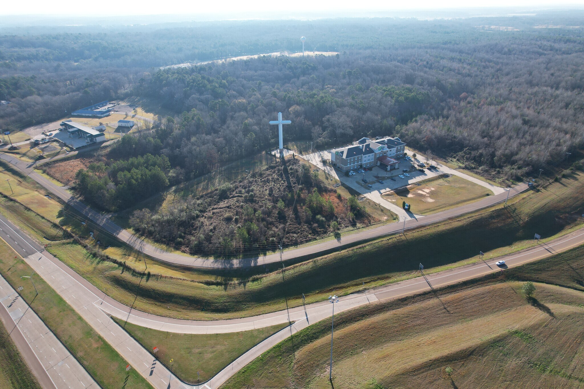 413 SE Frontage Rd, Winona, MS for sale Aerial- Image 1 of 15