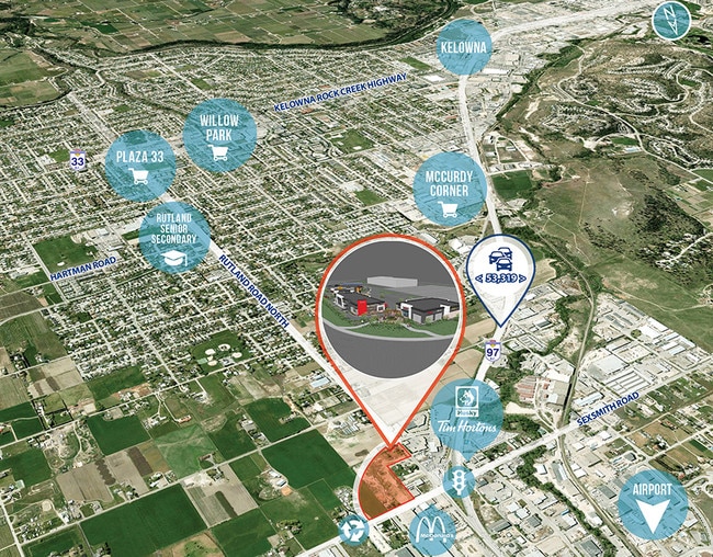 More details for 2190 Rutland Rd N, Kelowna, BC - Land for Lease