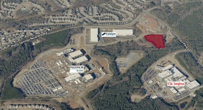 151 Montesale Way, Holly Springs, NC - AERIAL  map view - Image1