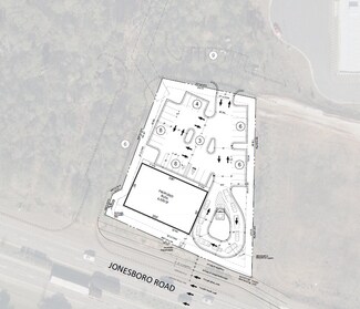 Plus de détails pour 1260 Jonesboro Rd, McDonough, GA - Terrain à louer