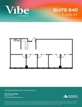 1391 N Speer Blvd, Denver, CO for lease Floor Plan- Image 1 of 1