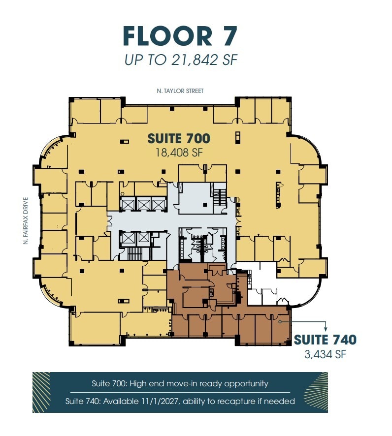 4350 N Fairfax Dr, Arlington, VA for lease Floor Plan- Image 1 of 1
