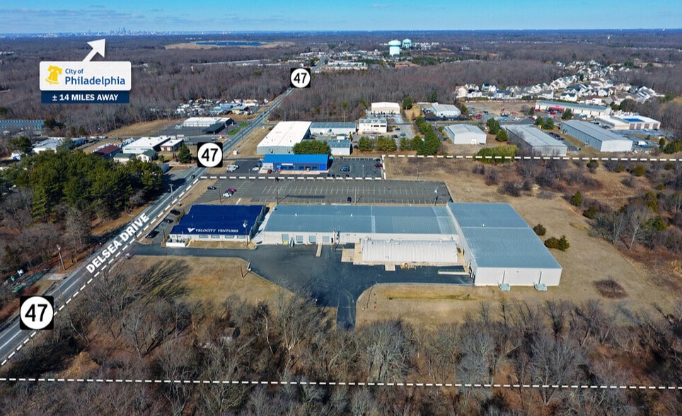 242 Delsea Dr, Hurffville, NJ for lease - Building Photo - Image 2 of 6