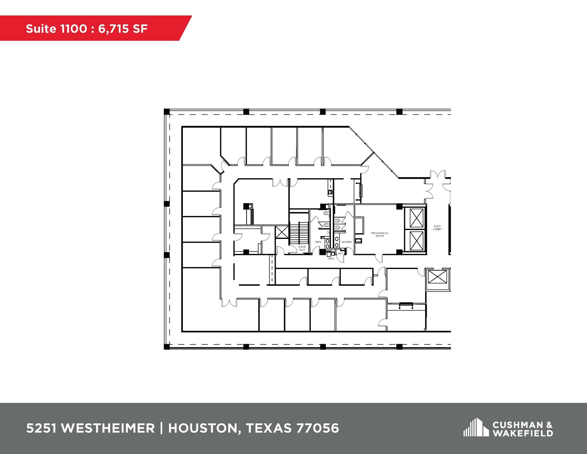 5251 Westheimer Rd, Houston, TX for lease Floor Plan- Image 1 of 1