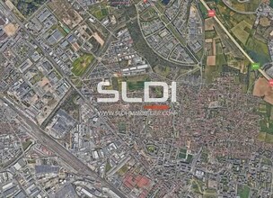 Saint-Priest - Aerial  map view