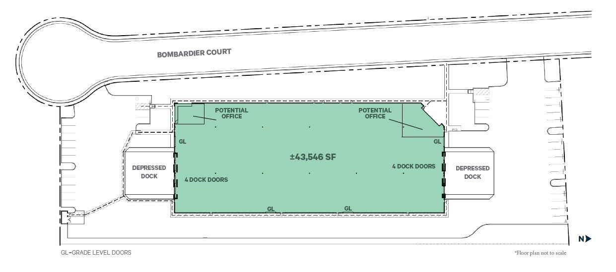 3737 Bombardier Ct, Sacramento, CA à louer Plan de site- Image 1 de 1