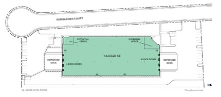 3737 Bombardier Ct, Sacramento, CA à louer Plan de site- Image 1 de 1