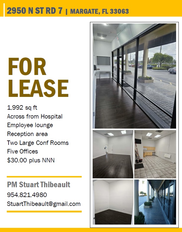 2950 N State Road 7, Margate, FL for lease Primary Photo- Image 1 of 11