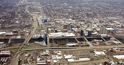 161 Ottawa Ave NW, Grand Rapids, MI - Aerial  map view