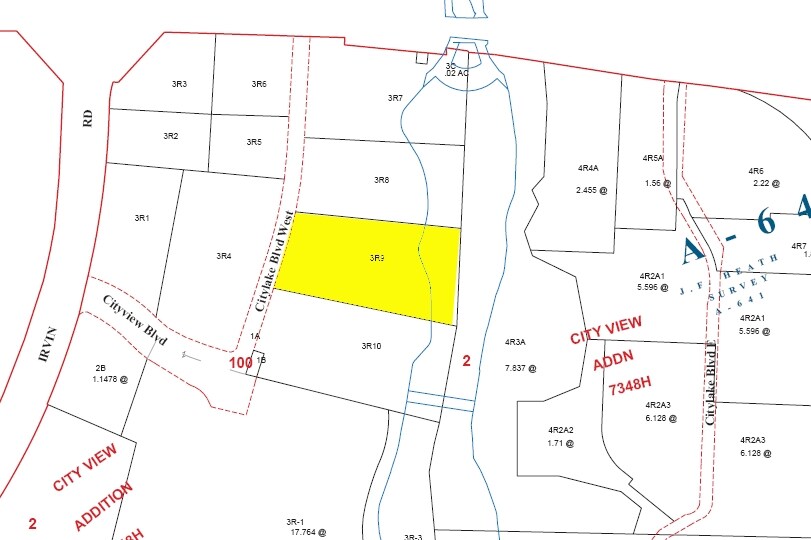 4609 Citylake Blvd W, Fort Worth, TX à vendre - Plan cadastral - Image 2 de 29