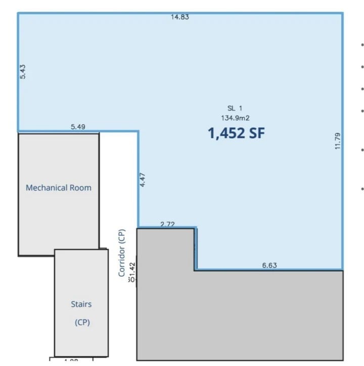 150 E Cordova St, Vancouver, BC V6A 1K3 - Unit 150 - - Floor Plan - Image 2 of 5