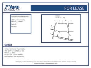 4300 S I-10 Service Rd, Metairie, LA for lease Floor Plan- Image 1 of 1
