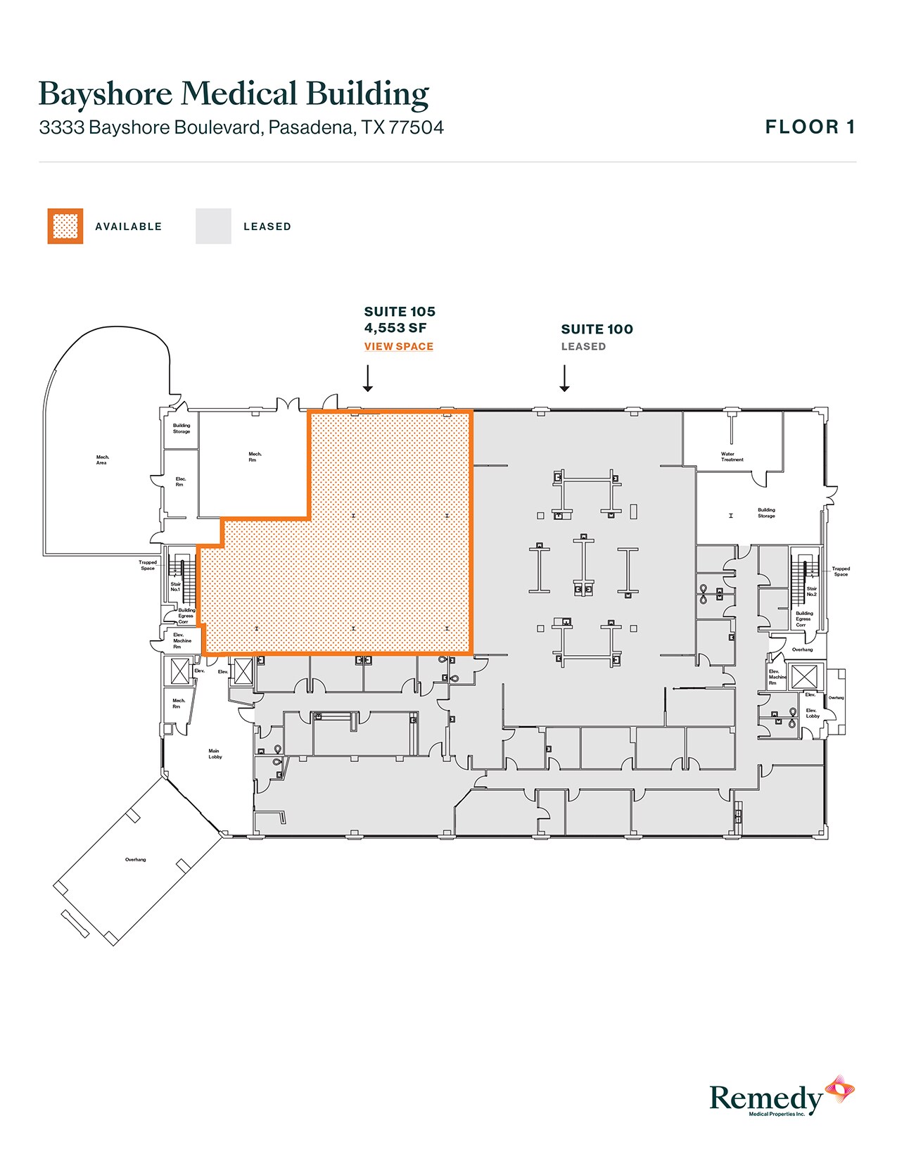 3333 Bayshore Blvd, Pasadena, TX for lease Floor Plan- Image 1 of 1