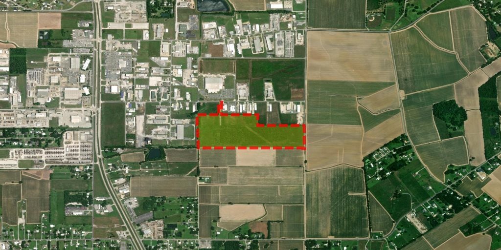 Forum Drive - 52.5 Acres, Broussard, LA for sale Aerial- Image 1 of 2