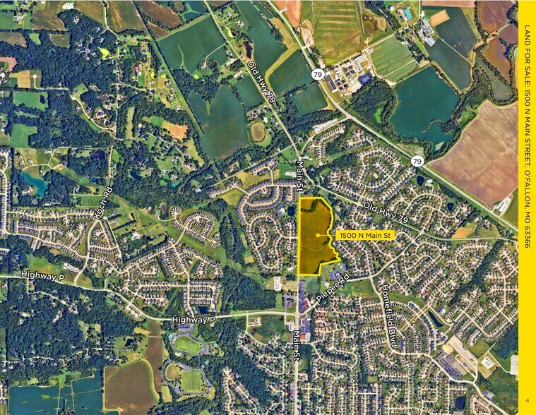 1500 N Main St, O'Fallon, MO à vendre - Aérien - Image 2 de 7