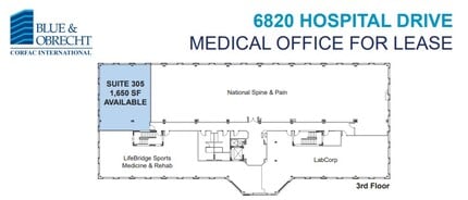 6820 Hospital Dr, Rosedale, MD for lease Floor Plan- Image 2 of 2
