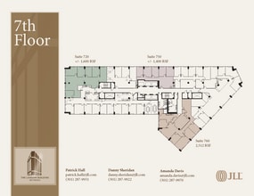 7910 Woodmont Ave, Bethesda, MD à louer Plan d’étage- Image 1 de 1