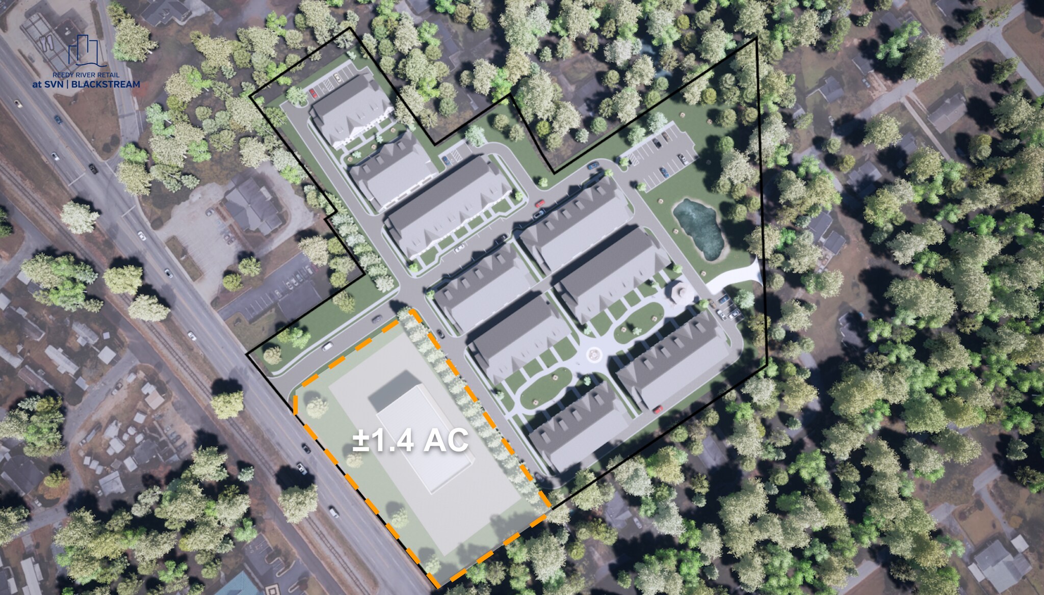 506-514 NE Main St, Simpsonville, SC à vendre Photo du bâtiment- Image 1 de 4