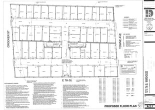 707 E 7th St, Los Angeles, CA for lease Floor Plan- Image 1 of 1