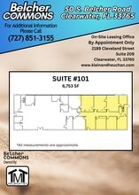 50 S Belcher Rd, Clearwater, FL for lease Site Plan- Image 1 of 1