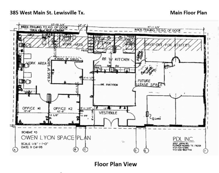 385 W Main St, Lewisville, TX for lease - Floor Plan - Image 3 of 10