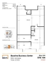 5024 S Ash Ave, Tempe, AZ for lease Floor Plan- Image 1 of 1