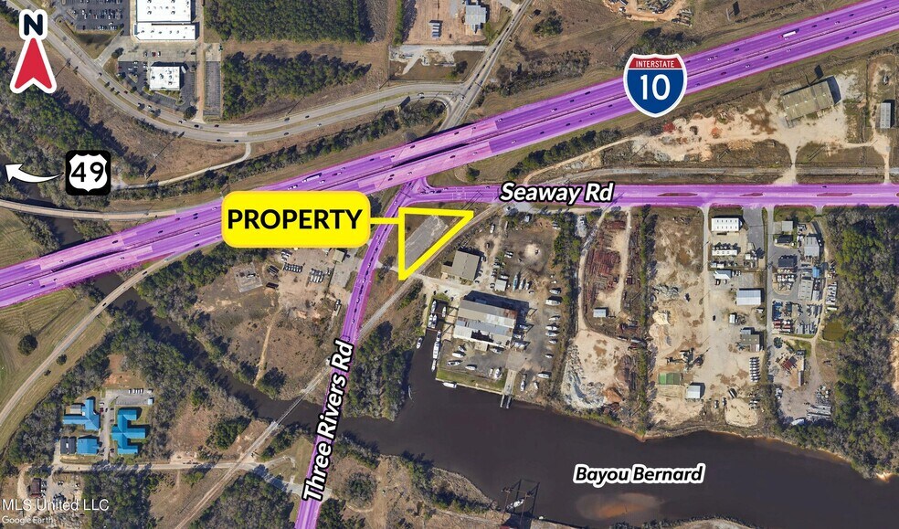 Industrial Seaway Road, Gulfport, MS à vendre - Photo principale - Image 1 de 2