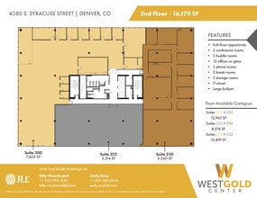 4380 S Syracuse St, Denver, CO for lease Floor Plan- Image 2 of 2
