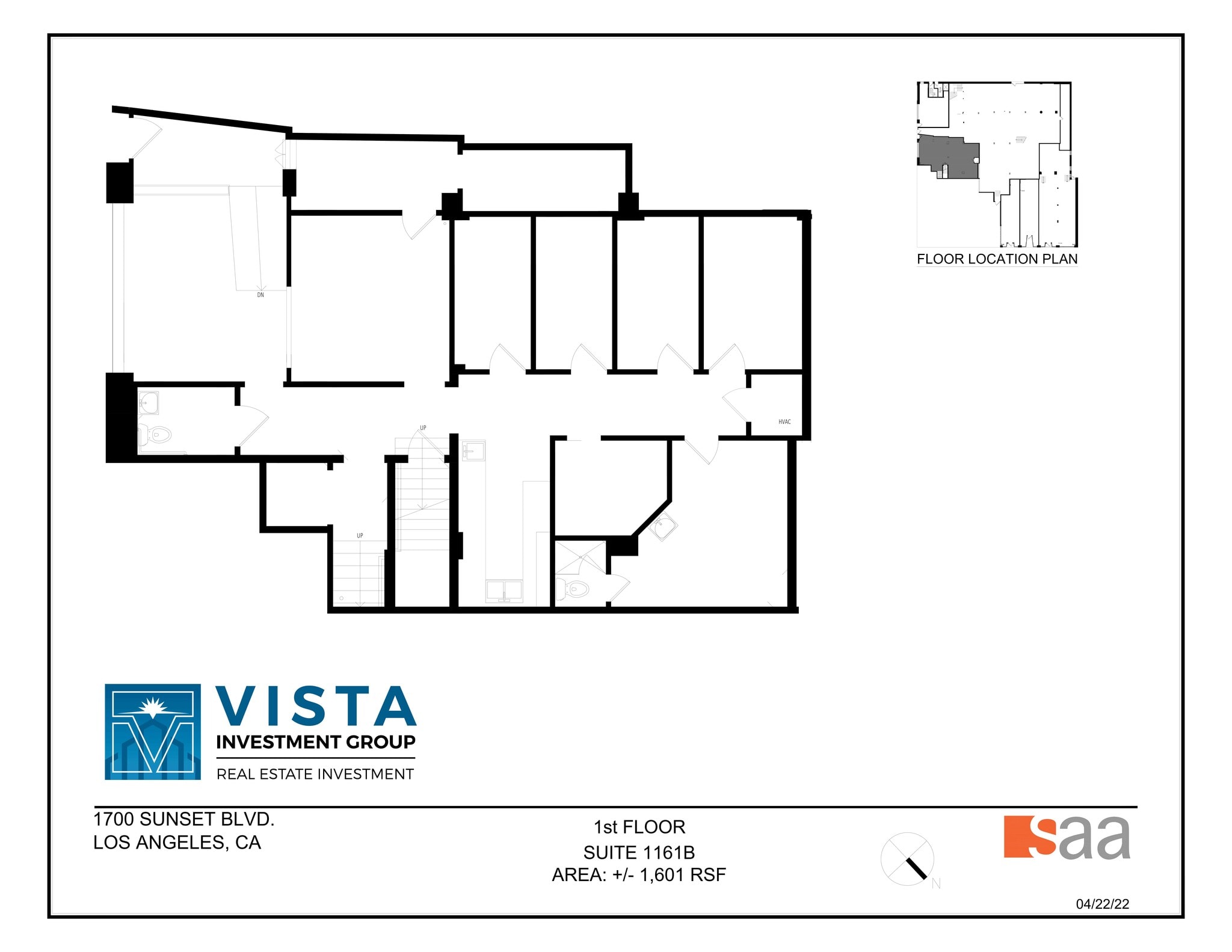 1706 W Sunset Blvd, Los Angeles, CA for lease Site Plan- Image 1 of 1
