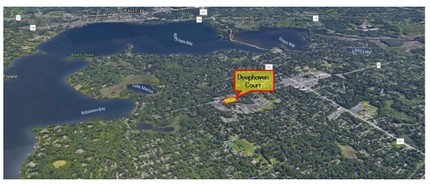 18279 Minnetonka Blvd, Deephaven, MN - aerial  map view