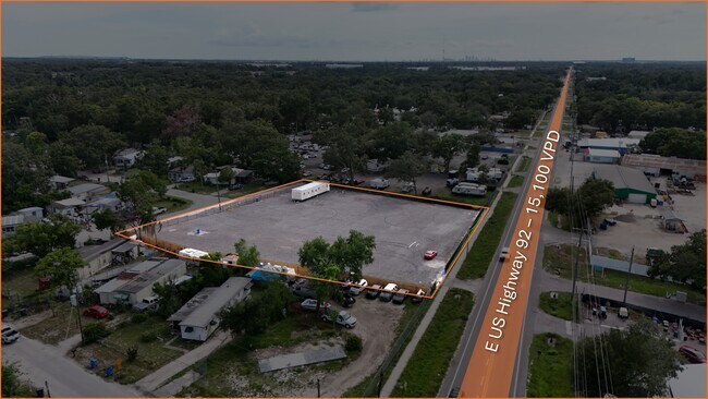 Plus de détails pour 11409 E US Highway 92, Seffner, FL - Terrain à vendre