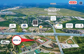 12621 Ryewater Dr, Houston, TX - Aerial  map view - Image1