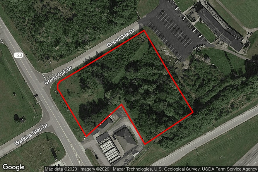 Corner of Route 123 and Grand Oak Dr, Franklin, OH for lease - Building Photo - Image 1 of 5