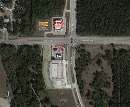 FM 2181 & FM 2499, Denton, TX - aerial  map view - Image1