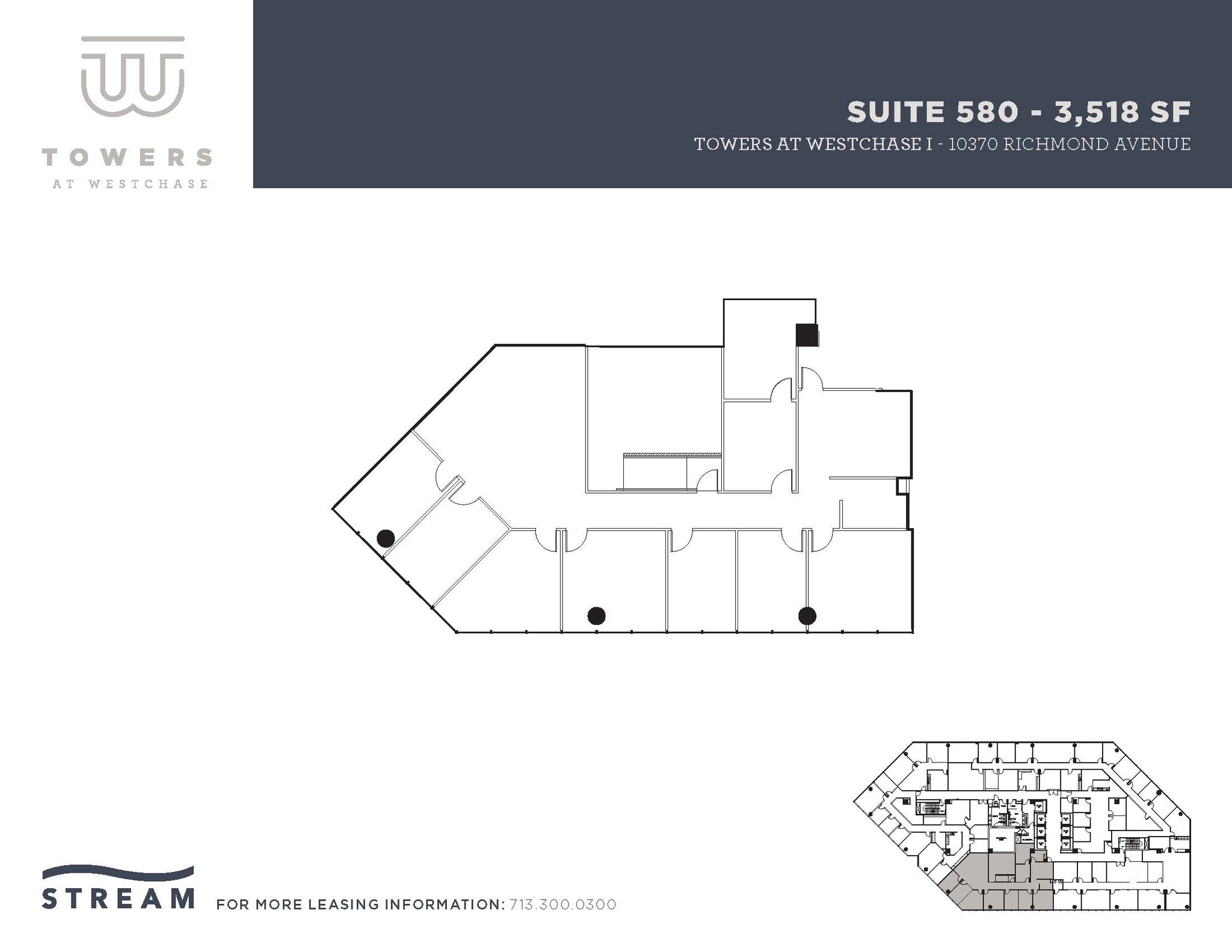 10370 Richmond Ave, Houston, TX for lease Floor Plan- Image 1 of 3