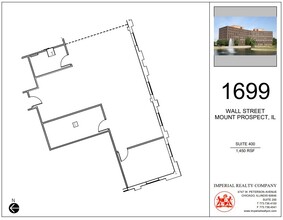 1699 Wall St, Mount Prospect, IL for lease Floor Plan- Image 1 of 6