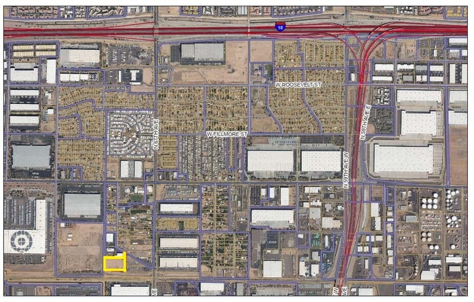 6839 W. Farmer Road, Phoenix, AZ for lease - Aerial - Image 1 of 2