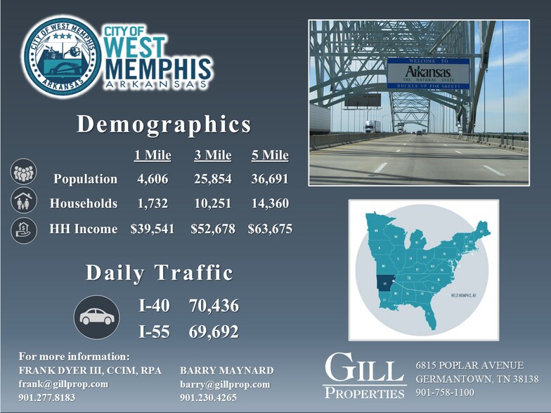 2305 E Service Rd, West Memphis, AR à vendre - Photo du bâtiment - Image 3 de 5