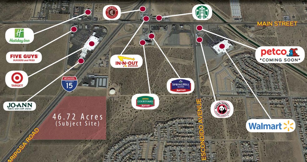 46.72-Acres Mariposa Rd, Hesperia, CA à vendre - Photo du bâtiment - Image 2 de 3