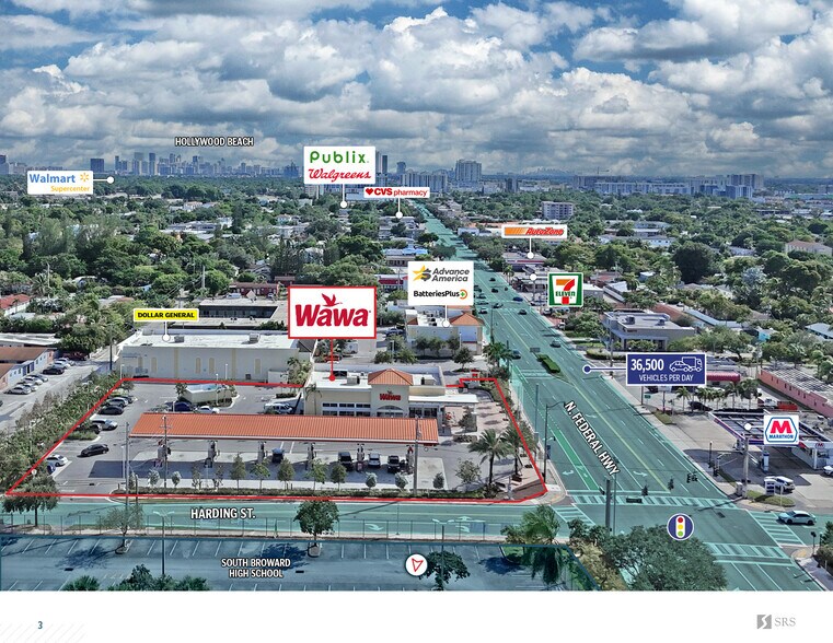 1891 N Federal Hwy, Hollywood, FL à vendre - Photo du bâtiment - Image 3 de 13