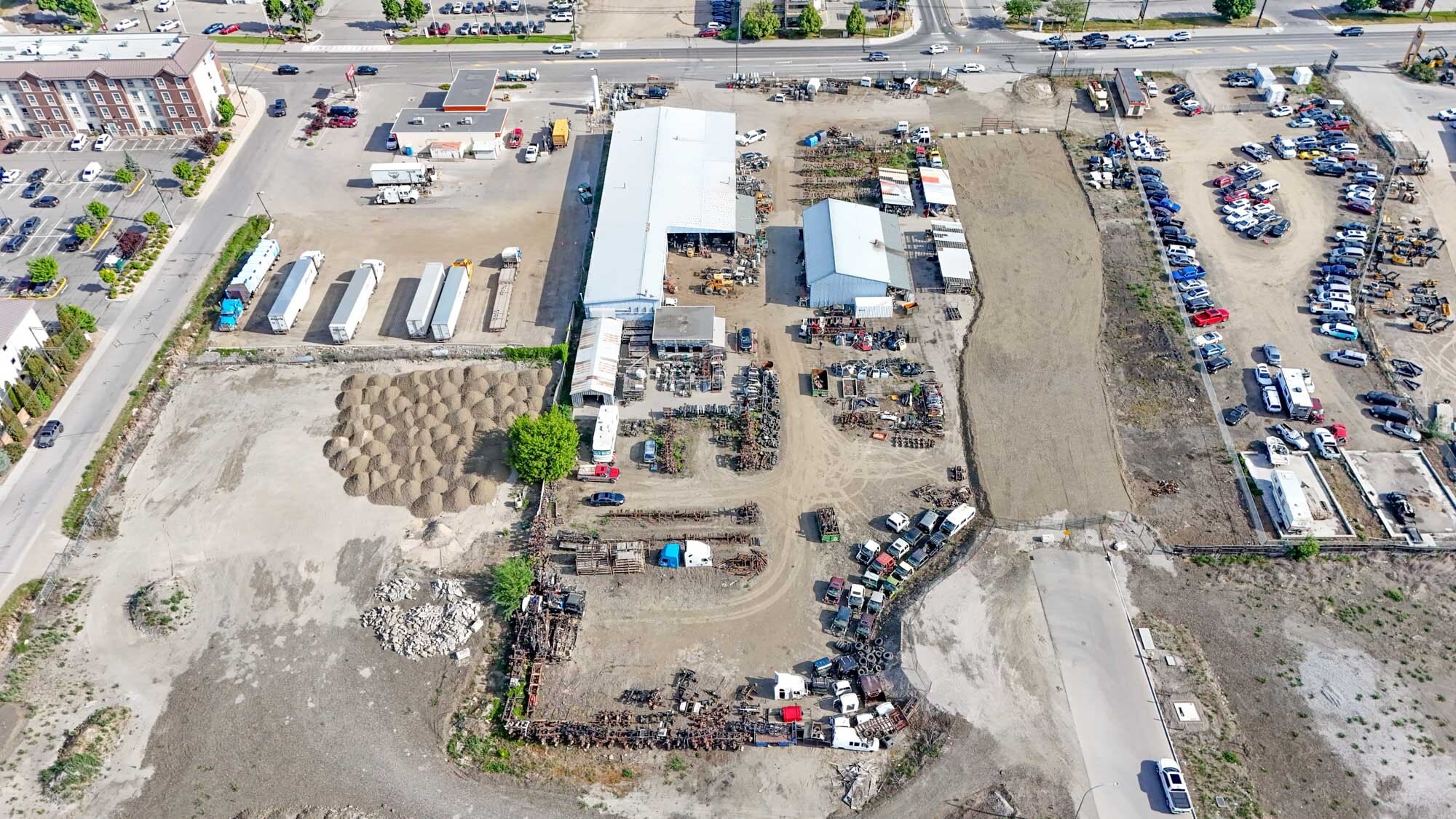 3240 48 Av, Vernon, BC for lease Aerial- Image 1 of 17