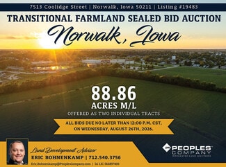 Plus de détails pour 7513 Coolidge St, Norwalk, IA - Terrain à vendre