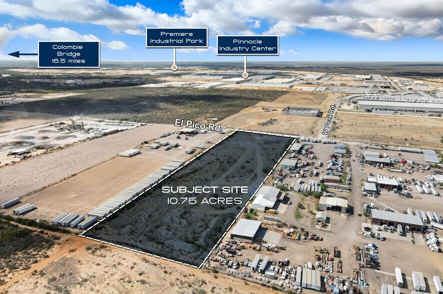 El Pico Road, Laredo, TX à vendre - Aérien - Image 3 de 5