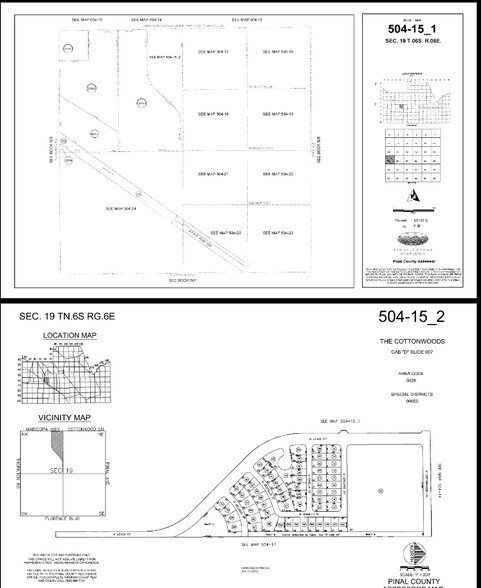 Lewis, Casa Grande, AZ à vendre - Plan cadastral - Image 2 de 2