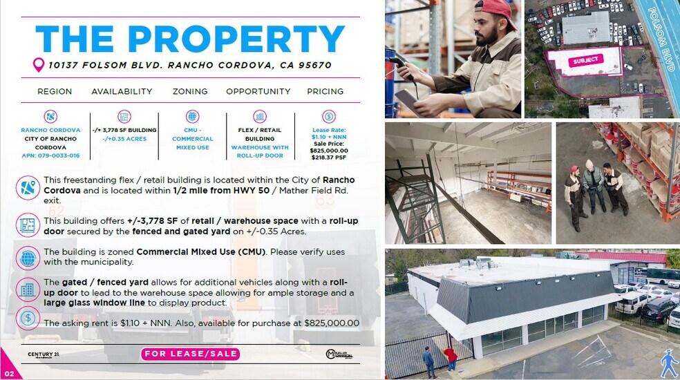 10137 Folsom Blvd, Rancho Cordova, CA à vendre - Photo du bâtiment - Image 2 de 11