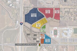 Plus de détails pour NEC I-25 & Prospect Rd, Fort Collins, CO - Terrain à vendre
