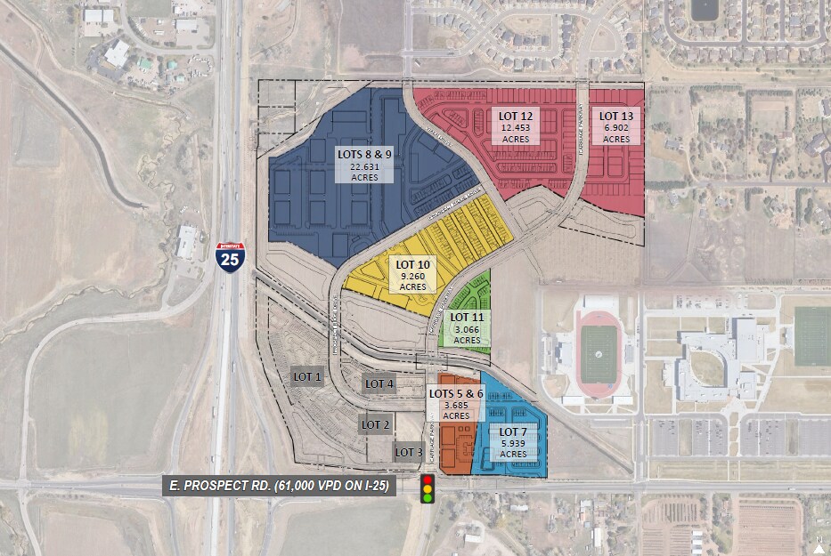 NEC I-25 & Prospect Rd, Fort Collins, CO for sale Building Photo- Image 1 of 2